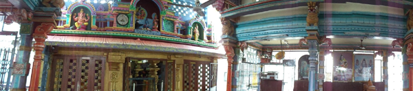 Keesaragutta Temple dedicated to Lord Siva and his consorts Bhavani and Sivadurga.  It is also called Ramalingeswara as lord Sri Rama had installed the lingam.